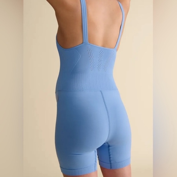 Hatch X Free People Movement Black Good Karma High Neck Maternity Runsie XS/S - Picture 3 of 10